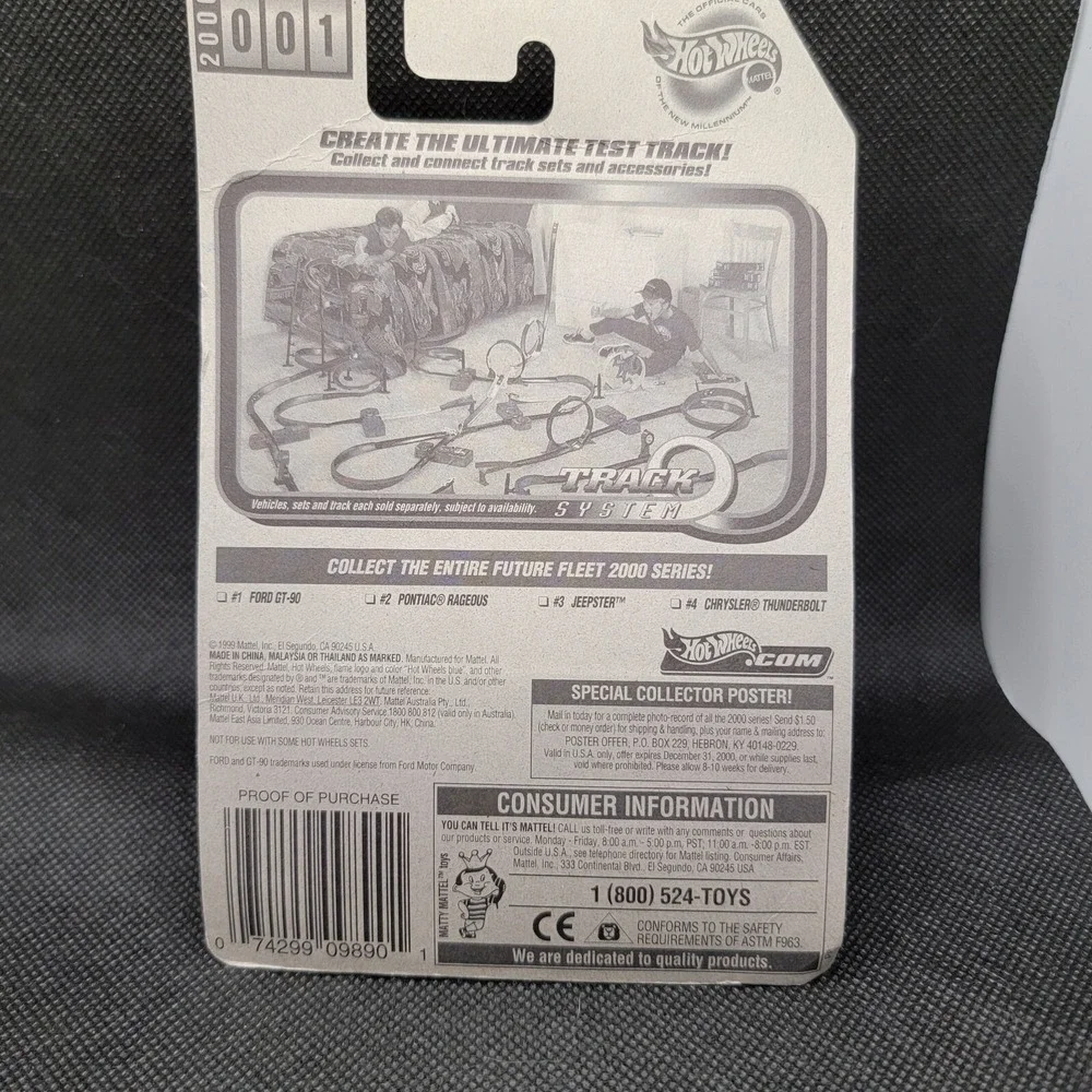 Hot Wheels Future Fleet 2000 Series #1 of 4 Cars Ford GT-90